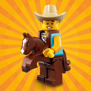 LEGO® Minifigurky 71021 18. série - Vyber si minifigurku! LEGO® Minifigurky 71021 18. série: Cowboy Costume Guy
