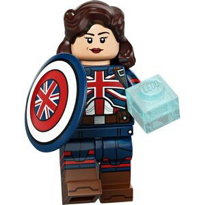 LEGO® Minifigurky 71031 Studio Marvel - Vyber si minifigurku! LEGO® Minifigurky 71031 Studio Marvel: Captain Carter