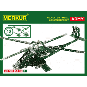 Merkur stavebnice - Helikopter Set