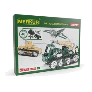 Merkur stavebnice - Army Set