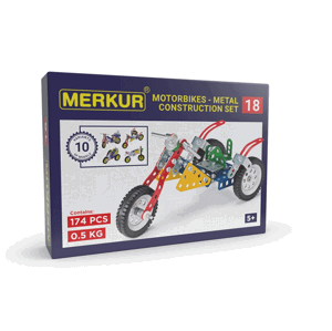 Merkur stavebnice 018 - Motocykly