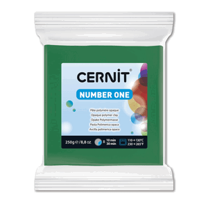 CERNIT Modelovací hmota 250 g - zelená