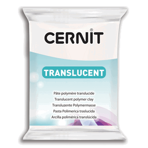 CERNIT Modelovací hmota TRANSLUCENT 56 g průhledná