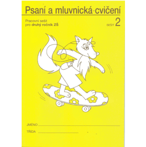 Psaní a mluvnická cvičení pro 2.r. - 2. díl - Wildová Radka