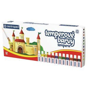 Centropen Temperové barvy 12 ml - 12 barev