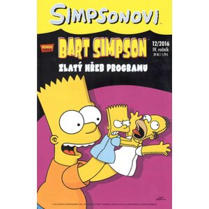 Simpsonovi - Bart Simpson 12/2016 - Zlatý hřeb programu - Groening Matt