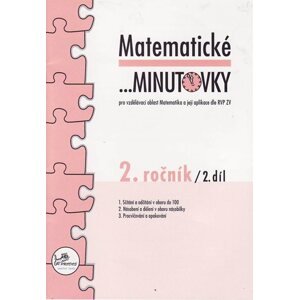 Matematické minutovky 2.ročník - 2.díl - prof. RNDr. Josef Molnár, CSc.; PaedDr. Hana Mikulenková