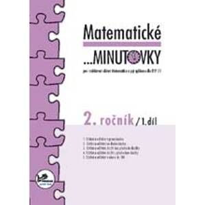 Matematické minutovky 2.ročník - 1.díl - prof. RNDr. Josef Molnár, CSc.; PaedDr. Hana Mikulenková