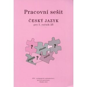 Český jazyk 5.r. ZŠ - pracovní sešit