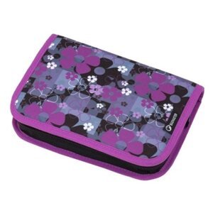 Školní penál Bagmaster - MERCURY 8 A BLACK/PINK/VIOLET