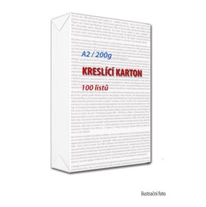 Kreslicí karton A2 200 g - 100 ks