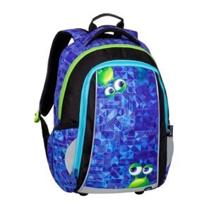 Školní batoh Bagmaster - MARK 20 B BLUE/GREEN/BLACK