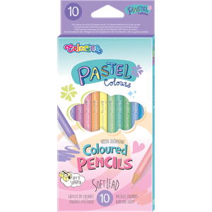 Pastelky Colorino - pastelové, 10 barev (kulaté)