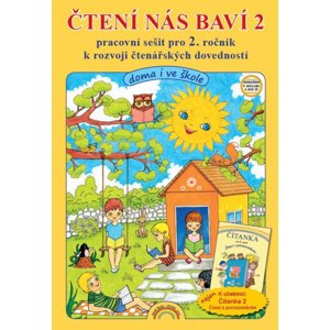 Čtení nás baví 2 - pracovní sešit pro 2. ročník k rozvoji čtenářských dovedností - Mgr. Lenka Andrýsková