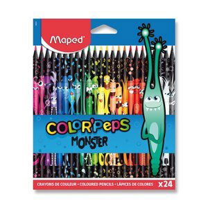 Pastelky MAPED Color´Peps MONSTER - 24 barev