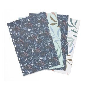 Filofax Rozřazovače pro notebook Botanical, 4 záložky, A5