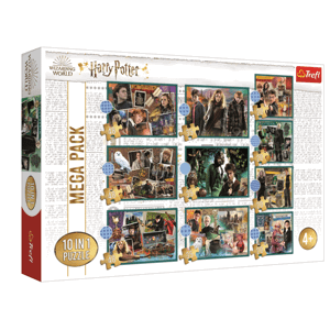 Puzzle Harry Potter MEGA PACK 10 v 1