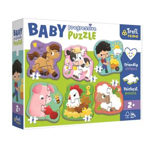 Baby puzzle Farma 6 v 1