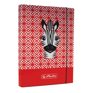 Herlitz Box na sešity A4 - zebra