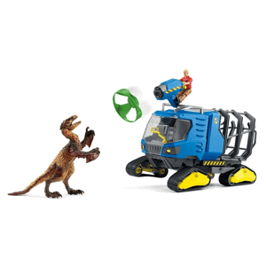 Schleich 42604 Pásové vozidlo na odchyt dinosaurů