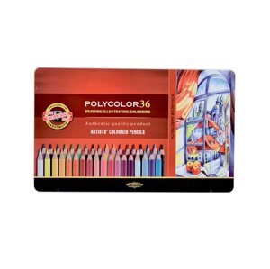 Umělecké pastelky Koh-i-noor POLYCOLOR - 36 ks