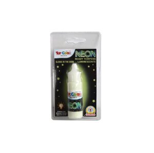 Temperová barva NEON - 25 ml - fosforeskující zelená