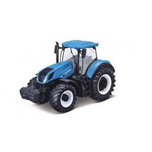 Traktor Bburago Fendt 1050 Vario/ New Holland kov/ plast 13cm, mix druhů