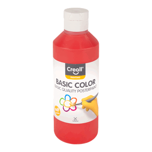 Temperová barva Creall, 250 ml - světle červená