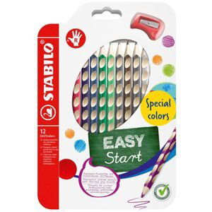 STABILO EASYcolors L Pastelky pro leváky - sada 24 barev