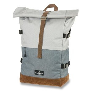 Batoh WALKER, Roll-up Two, Light Grey / Grey