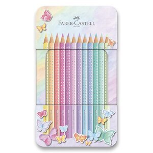 Pastelky Faber-Castell Sparkle - 12 barev