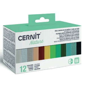 CERNIT sada 12 x 25 g Nature