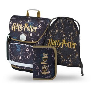 BAAGL 3 SET Ergo Harry Potter Pobertův plánek: aktovka, penál, sáček