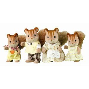 Sylvanian Families Rodina hnědých veverek