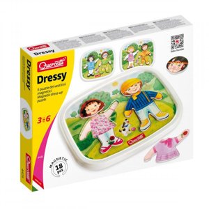 Quercetti Dressy Baby magnetic dress-up puzzle