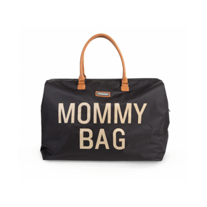 Childhome Mommy Bag Big černá zlatá