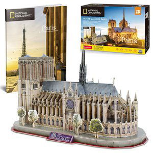 CubicFun 3D puzzle Katedrála NotreDame 128 ks