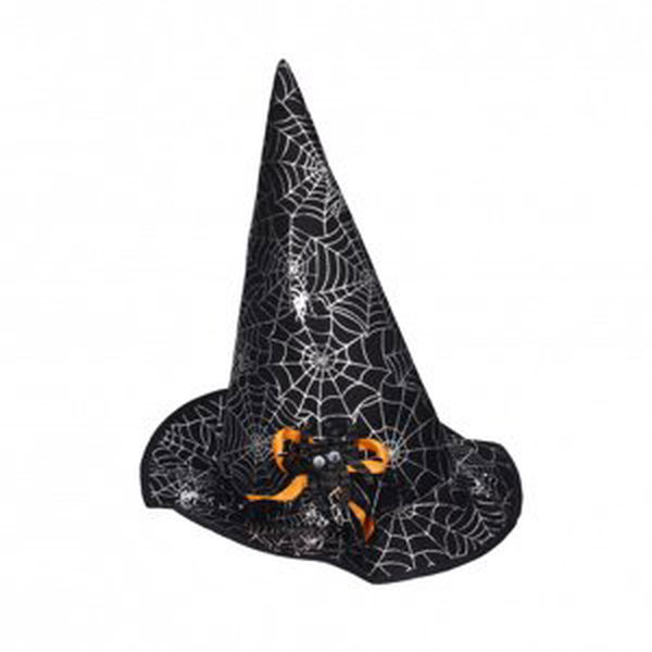 Čarodějnický klobouk s pavoukem