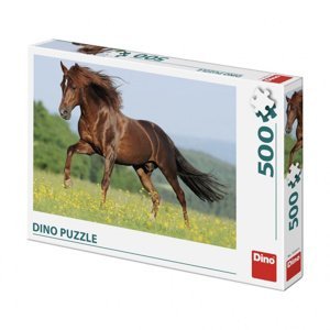 DINO Kůň na louce 500 dílků