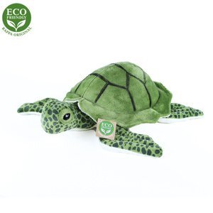 Plyšová želva mořská, 25 cm, ECO-FRIENDLY