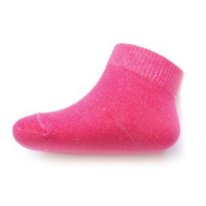 New Baby Kojenecké bavlněné ponožky růžové