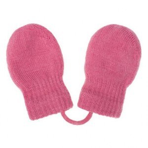 New Baby Dětské zimní rukavičky růžové