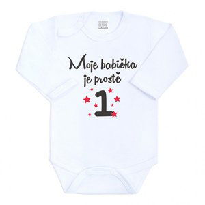 Body s potiskem New Baby Moje babička je prostě jednička