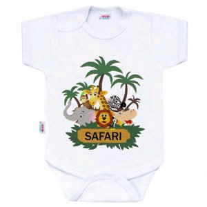 New Baby Body s potiskem SAFARI