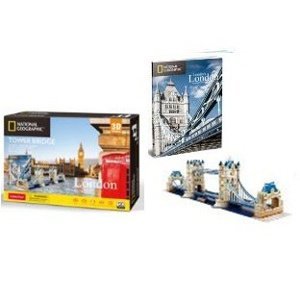 CubicFun 3D puzzle National Geographic: Tower Bridge 120 ks