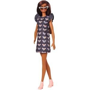 Mattel Barbie Modelka 140 Šaty s myškou