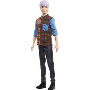Mattel Barbie Model Ken 154 Fialové vlasy