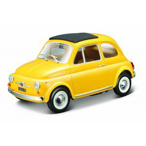 Bburago 1:24 Fiat 500 F 1965 Yellow