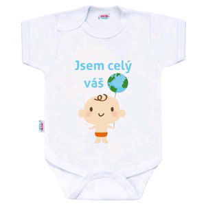 New Baby Body s potiskem Jsem celý váš