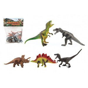 Teddies Dinosaurus plast 15-18cm 5ks v sáčku